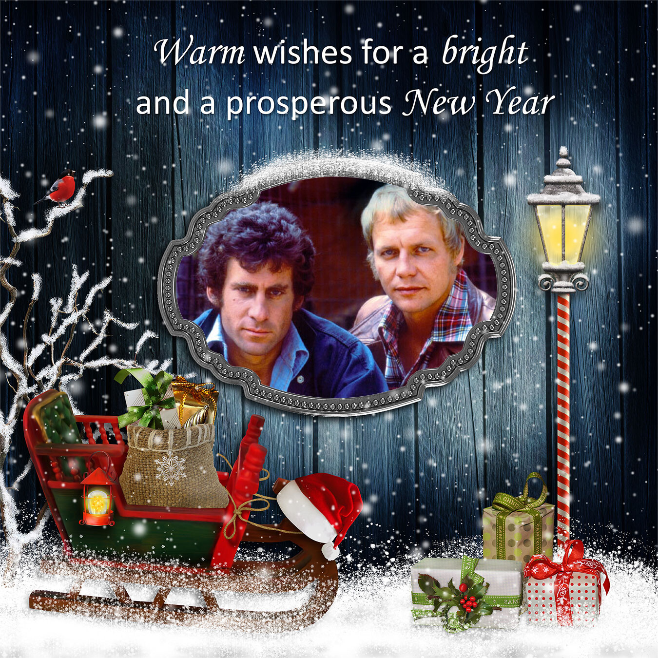 December 23rd: Photo Frame Puzzle Happy New Year by Daisy Morgan ...